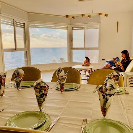 Nitsa Sea View Luxurious Apartment Νετάνια Εξωτερικό φωτογραφία
