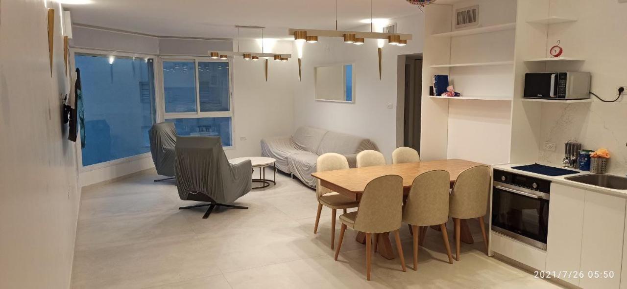 Nitsa Sea View Luxurious Apartment Νετάνια Εξωτερικό φωτογραφία